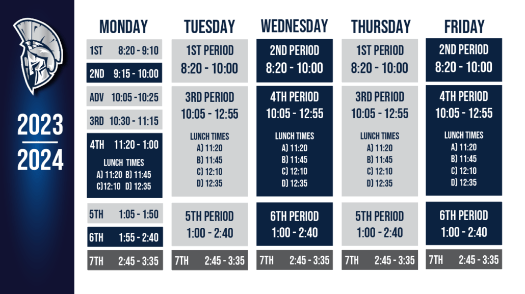 Bell Schedules West Hall High School
